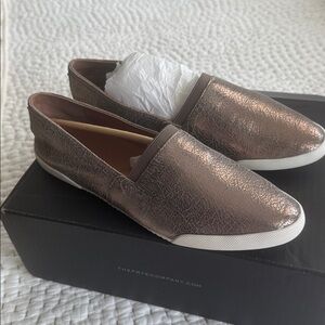 Frye Melanie Slip-On in Pewter